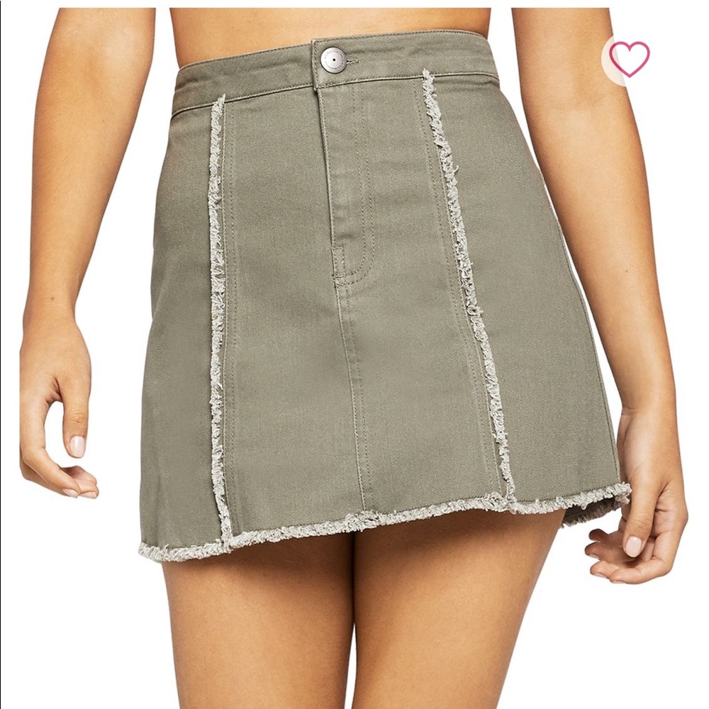 🆕BCBGeneration Olive Miniskirt